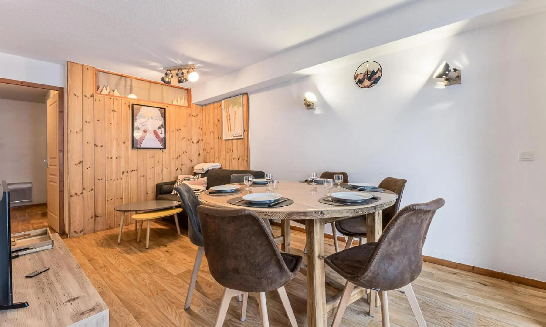 לז אור Residence Les Hauts De Preclaux - Logement Renove En Rez-De-Jardin Avec Vue Pistes Mae-4491